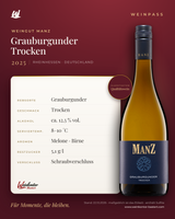 Grauburgunder Trocken Manz – Rheinhessen – Weinpass | Weinkontor Bastert