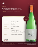 Grauer Burgunder Engel QbA 1L – Rheinhessen – Weinpass | Weinkontor Bastert