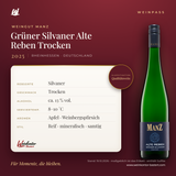 Grüner Silvaner Alte Reben Trocken Manz 6er-Karton – Rheinhessen – Weinpass | Weinkontor Bastert