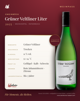 Grüner Veltliner Liter Gmeinböck – Weinviertel – Weinpass | Weinkontor Bastert