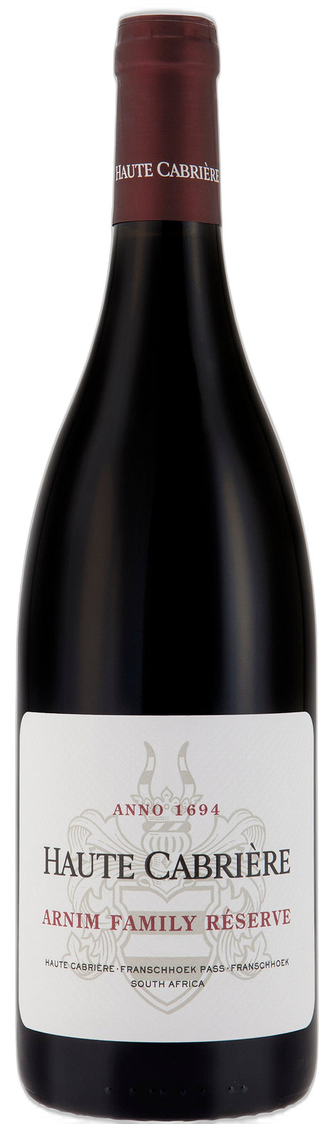 Haute Cabrière Arnim Family Réserve Rotwein Südafrika trocken