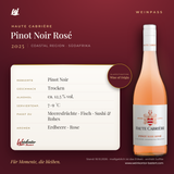 Haute Cabrière Pinot Noir Rosé – Coastal Region – Weinpass | Weinkontor Bastert