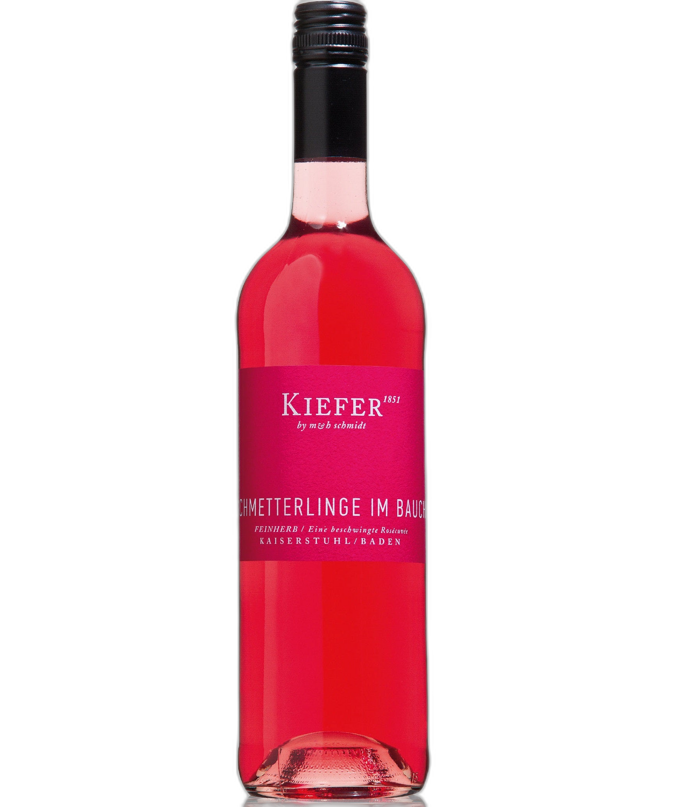 Kiefer Schmetterlinge im Bauch Rotwein feinherb Deutschland Lebensfreude fruchtig
