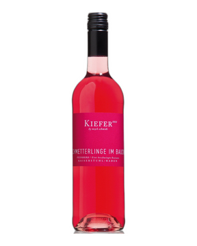 Kiefer Schmetterlinge im Bauch Rotwein feinherb Deutschland Lebensfreude fruchtig