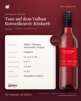 KIEFER Tanz auf dem Vulkan Rotweißcuvée feinherb – Baden – Weinpass | Weinkontor Bastert