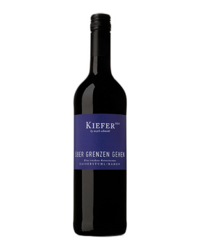 Kiefer Über Grenzen gehen Rotwein trocken Deutschland würzig Brombeere Grillwein