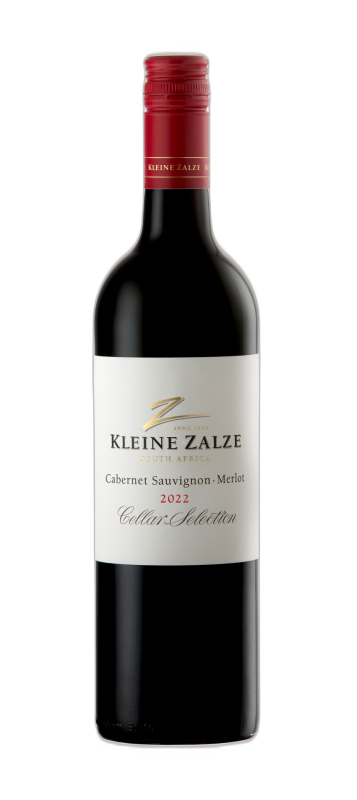 Kleine Zalze Cellar Selection Cabernet Sauvignon Merlot Flaschenansicht.