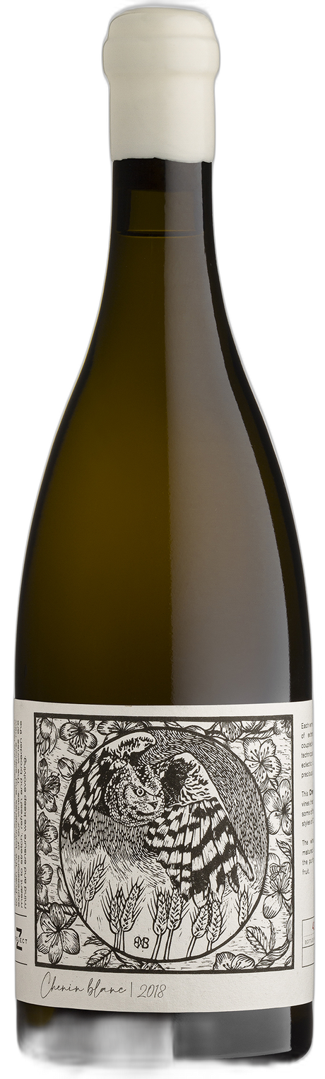 Flasche Kleine Zalze Project Z Chenin Blanc Weißwein aus Stellenbosch.