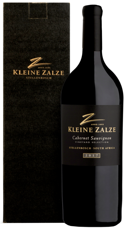 1,5L Flasche Kleine Zalze Vineyard Selection Cabernet Sauvignon.