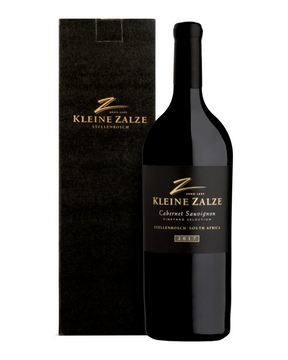 1,5L Flasche Kleine Zalze Vineyard Selection Cabernet Sauvignon.