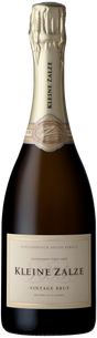 Exklusive Flasche Kleine Zalze Vintage Brut MCC Sekt.