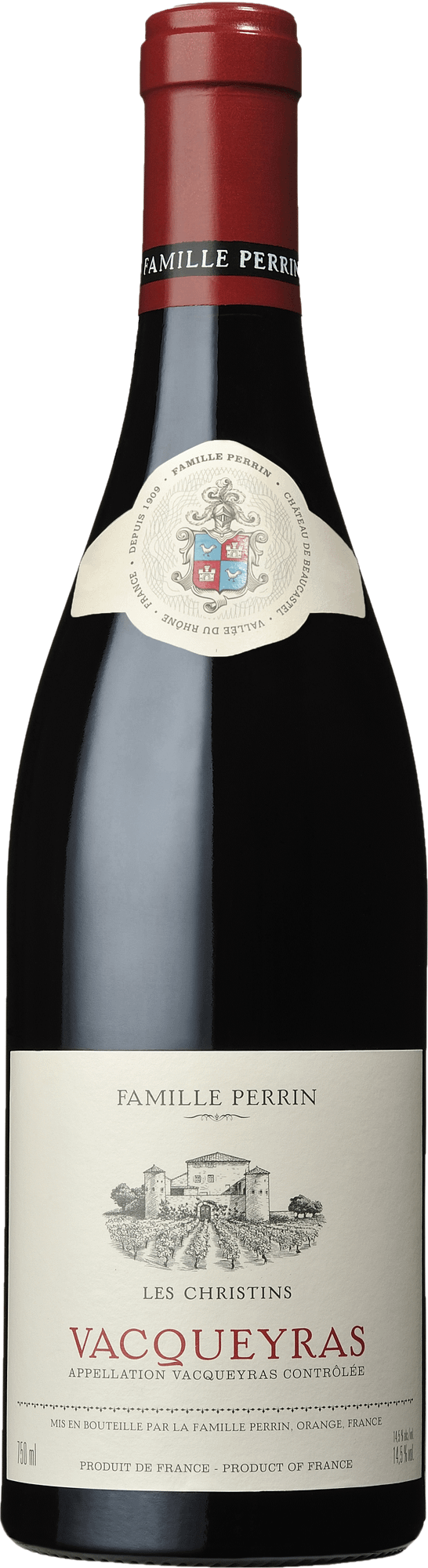 Les Christins Vacqueyras Famille Perrin Vacqueyras AOP - Rhône (Frankreich)