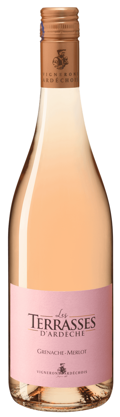 Les Terrasses D'Ardèche Rosé IGP - Ardèche (Frankreich)