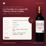 Les Tourelles de Longueville Château Pichon Pauillac AOP – Bordeaux – Weinpass | Weinkontor Bastert