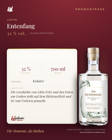 Lütts Entenfang – Klare Spirituose mit Kräutern, 32 % vol. – Produktpass | Weinkontor Bastert