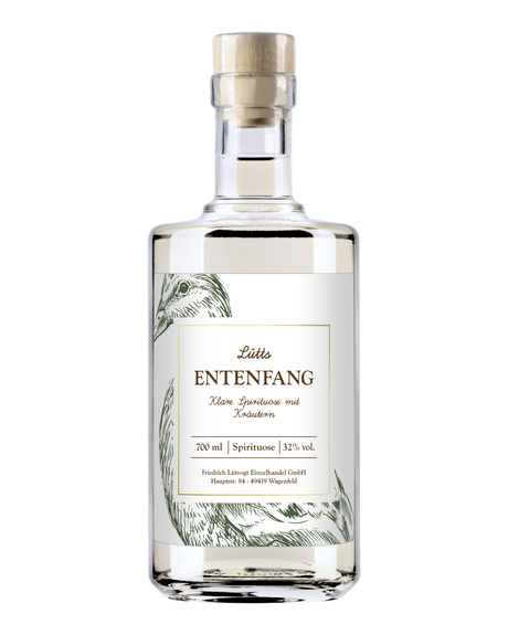 Lütts Entenfang klare Spirituose mit Kräutern, 0,7-l-Flasche