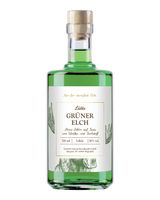 Lütts Grüner Elch Minz-Likör auf Basis von Wodka, 0,7-l-Flasche