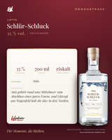 Lütts Schlür-Schluck – Anis-Schnaps, 35 % vol. – Produktpass | Weinkontor Bastert