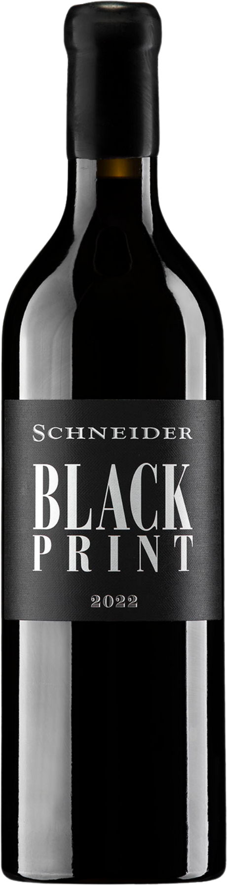 Markus Schneider Black Print Rotweincuvée – Kult-Rotwein aus der Pfalz mit schwarzem Etikett
