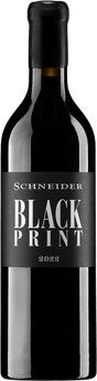 Markus Schneider Black Print Rotweincuvée – Kult-Rotwein aus der Pfalz mit schwarzem Etikett