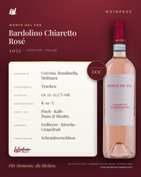 Monte del Frá Bardolino Chiaretto Rosé DOC – Venetien – Weinpass | Weinkontor Bastert