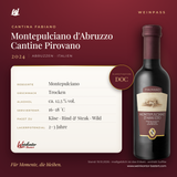 Montepulciano d'Abruzzo DOC Cantine Pirovano 0,25L – Abruzzen – Weinpass | Weinkontor Bastert