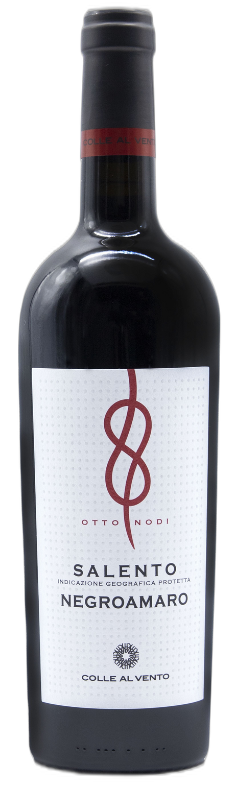 Negroamaro Salento IGP Otto Nodi Italien Rotwein trocken