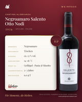 Negroamaro Salento Otto Nodi Cantina Alibrianza IGP – Apulien – Weinpass | Weinkontor Bastert