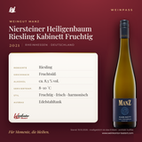 Niersteiner Heiligenbaum Riesling Kabinett Fruchtig Manz 6er-Karton – Rheinhessen – Weinpass | Weinkontor Bastert