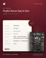 Old World Puglia Rosso Bag in Box IGT 3,0 L – Apulien – Weinpass | Weinkontor Bastert
