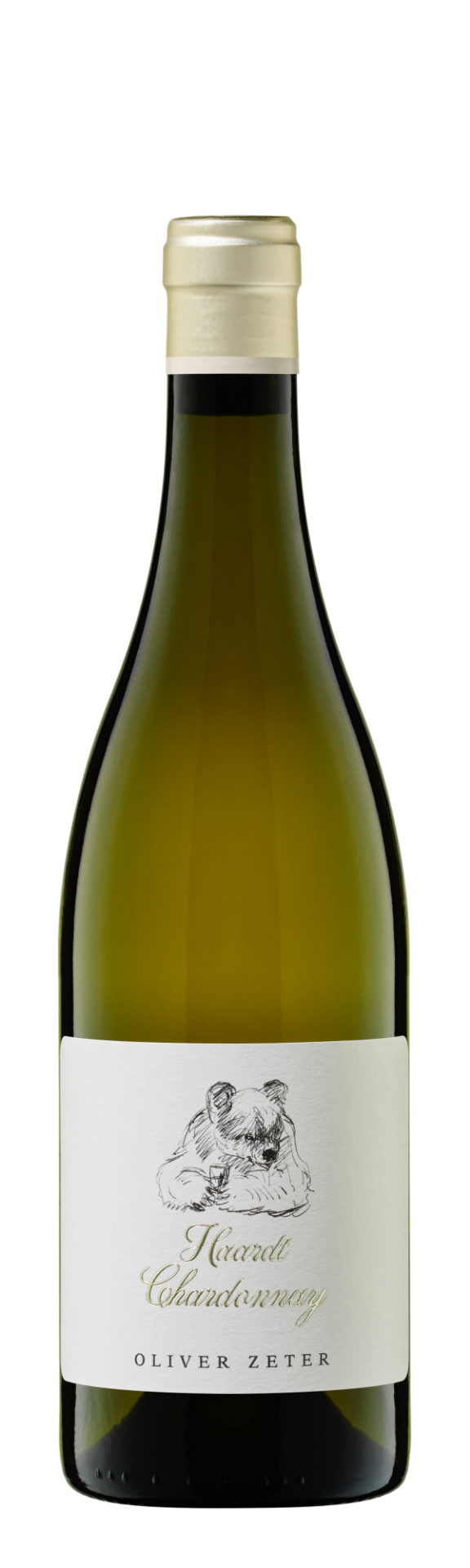 Oliver Zeter Heritage Haardt Chardonnay – Pfälzer Weißwein mit markantem Bären-Etikett