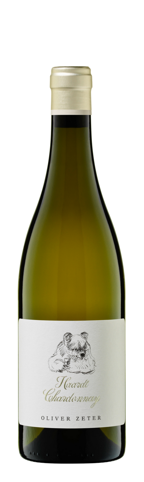 Oliver Zeter Heritage Haardt Chardonnay – Pfälzer Weißwein mit markantem Bären-Etikett
