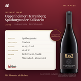 Oppenheimer Herrenberg Spätburgunder Kalkstein Trocken Manz 6er-Karton – Rheinhessen – Weinpass | Weinkontor Bastert