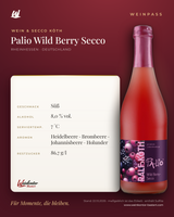 Palio Wild Berry Secco Ralf Köth – Rheinhessen – Weinpass | Weinkontor Bastert