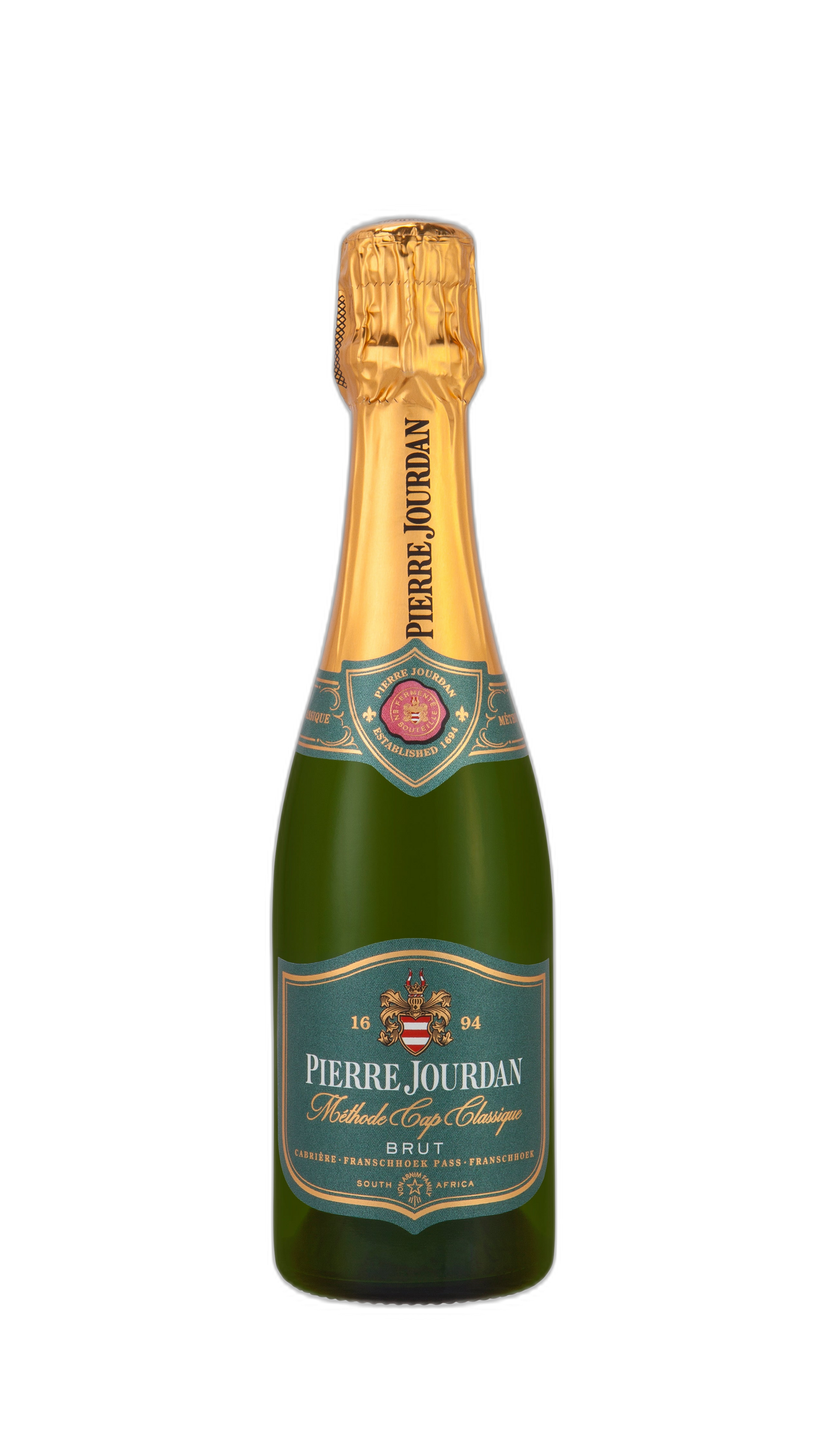 Pierre Jourdan Brut Sekt Südafrika traditionelle Flaschengärung 375ml