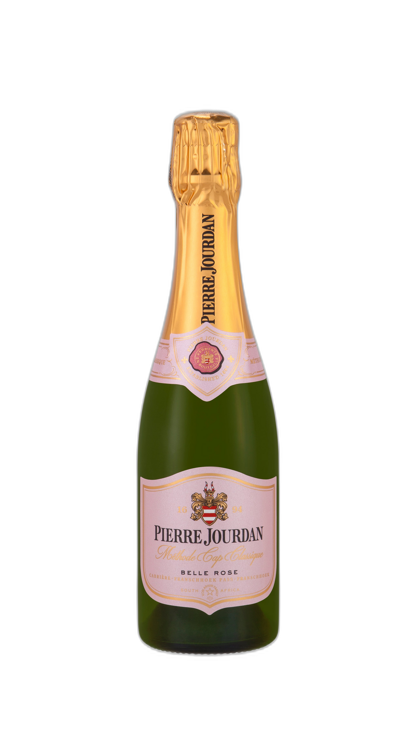 Pierre Jourdan Cuvée Belle Rose 375ml Sekt Südafrika Pinot Noir trocken