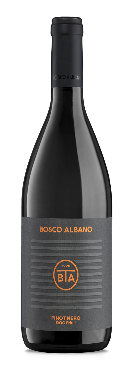 Pinot Nero DOC Bosco Albano Rotwein trocken Friaul Italien Brombeere