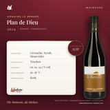 Plan de Dieu Domaine le Renard AOP – Côtes du Rhône Villages – Weinpass | Weinkontor Bastert