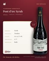 Pont d'Arc Syrah Vignerons Ardéchois IGP – Ardèche – Weinpass | Weinkontor Bastert