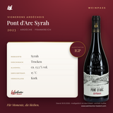 Pont d'Arc Syrah Vignerons Ardéchois IGP – Ardèche – Weinpass | Weinkontor Bastert