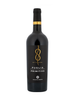 Primitivo Puglia Otto Nodi Cantina Alibrianza Rotwein halbtrocken Apulien