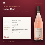 Racine Rosé Les Collines du Bourdic – Languedoc-Roussillon – Weinpass | Weinkontor Bastert
