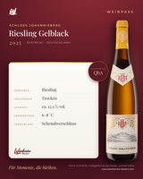 Riesling Gelblack Schloss Johannisberg QbA – Rheingau – Weinpass | Weinkontor Bastert