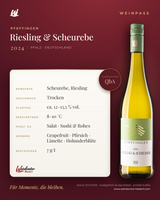 Riesling & Scheurebe Pfeffingen QbA – Pfalz – Weinpass | Weinkontor Bastert