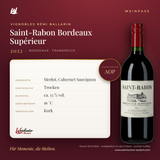 Saint-Rabon Bordeaux Supérieur AOP Vignobles Rémi Ballarin – Bordeaux – Weinpass | Weinkontor Bastert