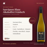 Sauvignon Blanc Alkoholfrei Feinherb Manz 6er-Karton – Rheinhessen – Weinpass | Weinkontor Bastert