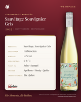 Sauvitage Souvignier Gris Stromberg-Zabergäu – Württemberg – Weinpass | Weinkontor Bastert