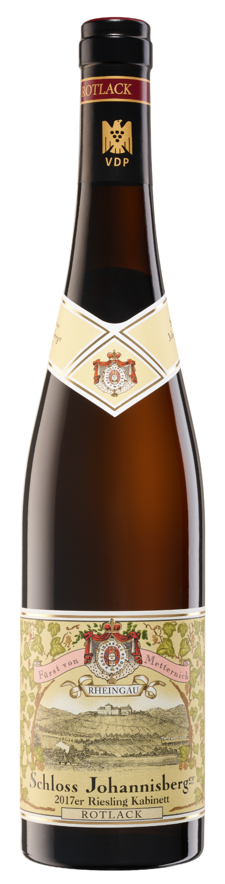 Schloss Johannisberg Rotlack Riesling Kabinett – Fruchtsüßer Spitzen-Riesling aus dem Rheingau