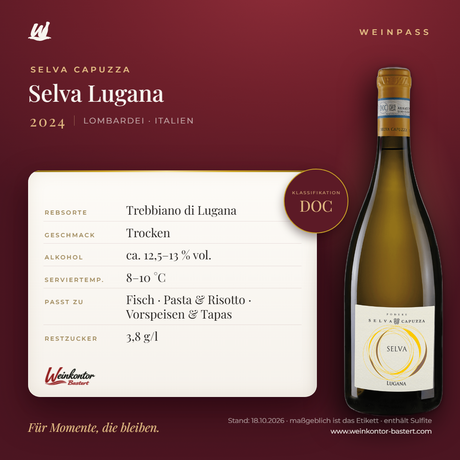 Selva Lugana DOC Selva Capuzza – Lombardei – Weinpass | Weinkontor Bastert