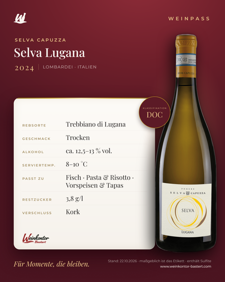 Selva Lugana DOC Selva Capuzza – Lombardei – Weinpass | Weinkontor Bastert
